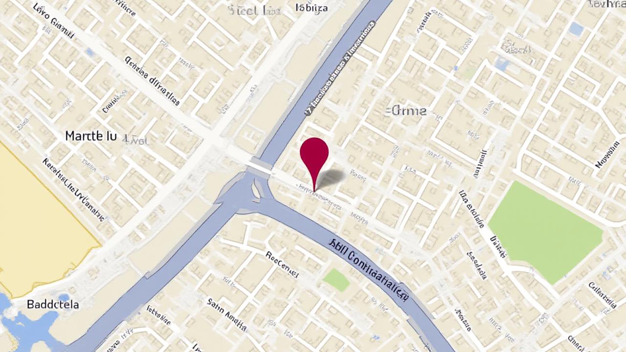 Mappa della sede di Radice Serena a Roma, Via della Conciliazione